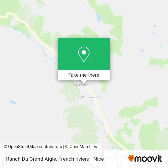Ranch Du Grand Aigle map