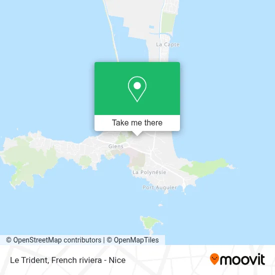 Le Trident map