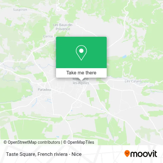 Piazza Del Gusto map