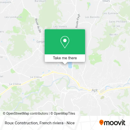 Mapa Roux Construction