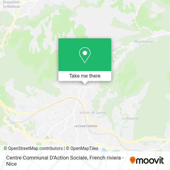 Centre Communal D'Action Sociale map