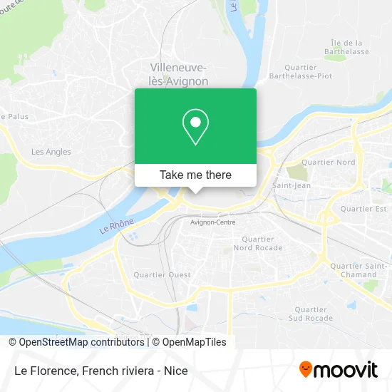Le Florence map
