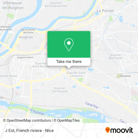 J Est map