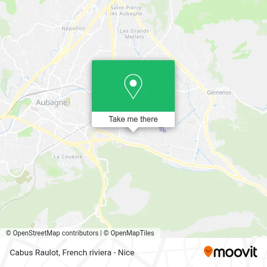 Cabus Raulot map