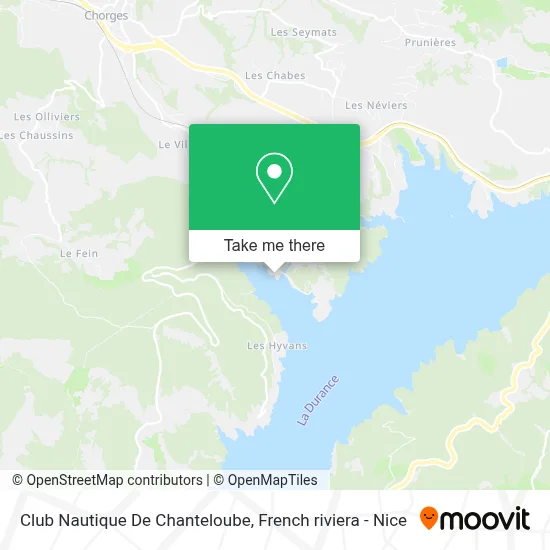 Club Nautique De Chanteloube map