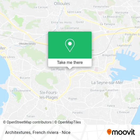 Architextures map