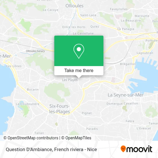 Question D'Ambiance map