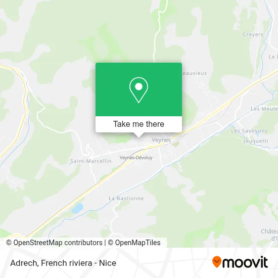 Adrech map