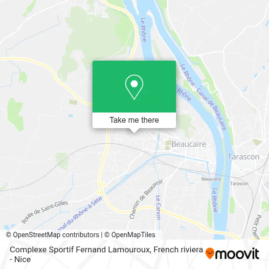 Complexe Sportif Fernand Lamouroux map