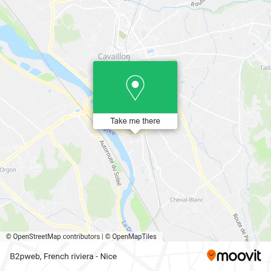 B2pweb map