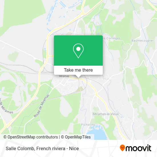 Salle Colomb map