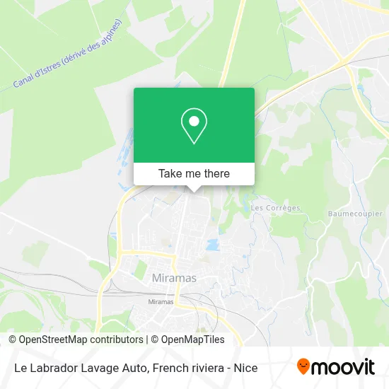 Le Labrador Lavage Auto map