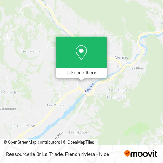 Ressourcerie 3r La Triade map