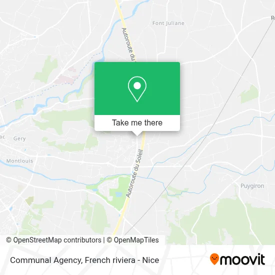 Agence Communale map