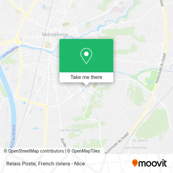 Relais Poste map