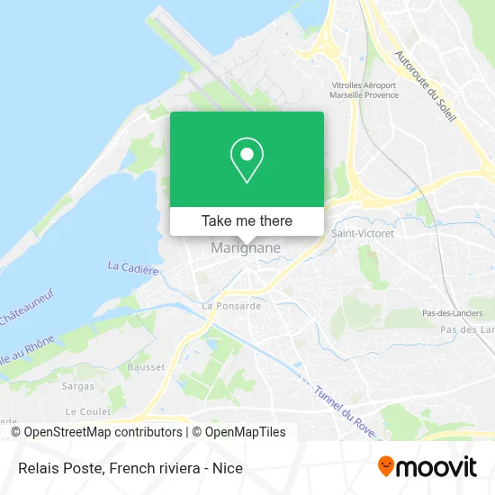 Relais Poste map