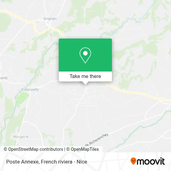 Poste Annexe map