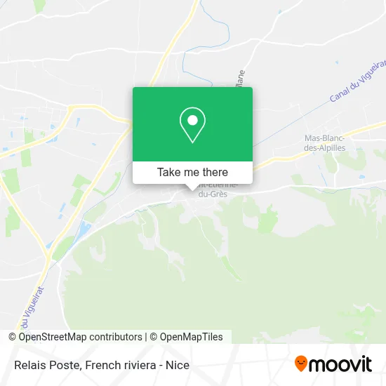 Relais Poste map