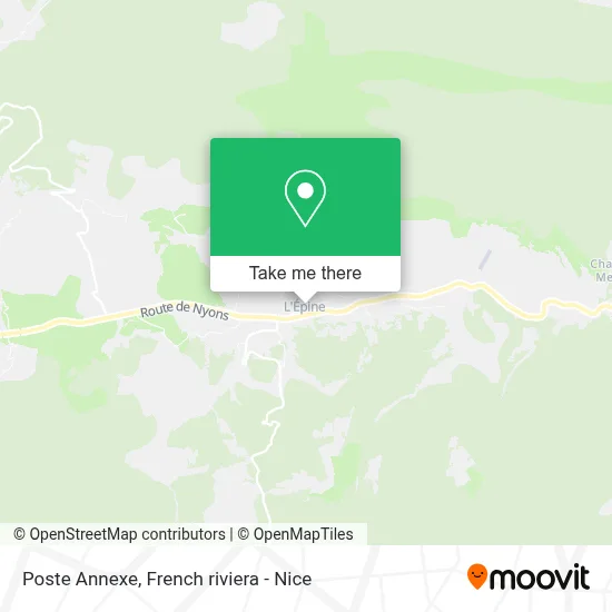 Poste Annexe map