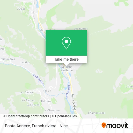 Poste Annexe map