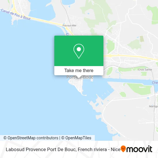Labosud Provence Port De Bouc map