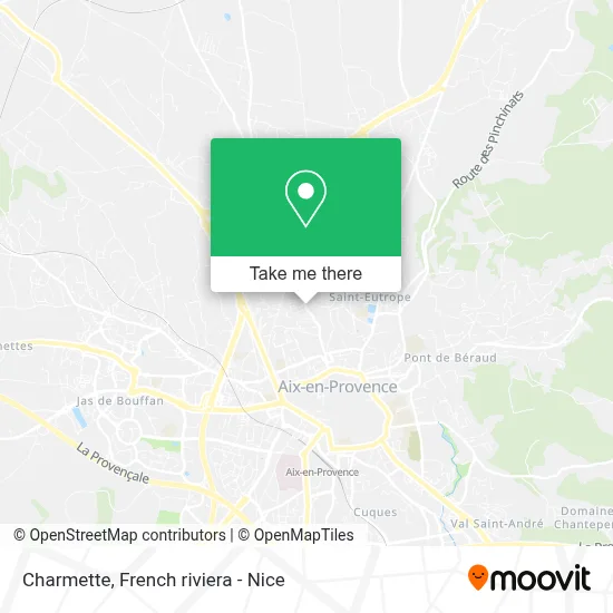 Charmette map