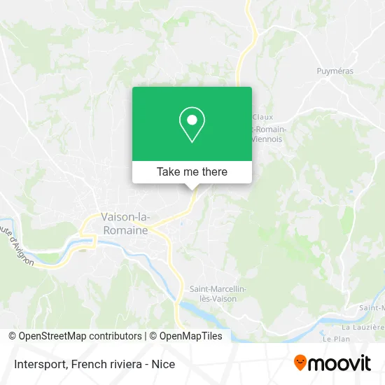 Intersport map