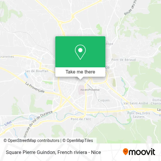Square Pierre Guindon map