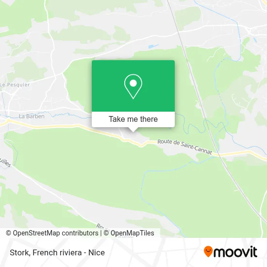 Cigogne map