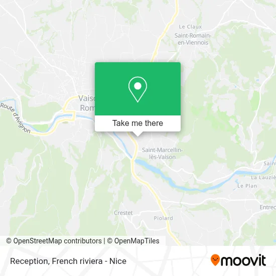 Reception map