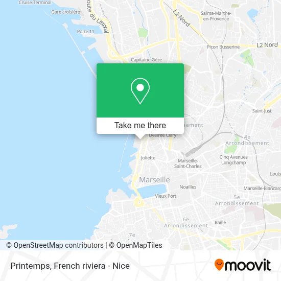 Printemps map