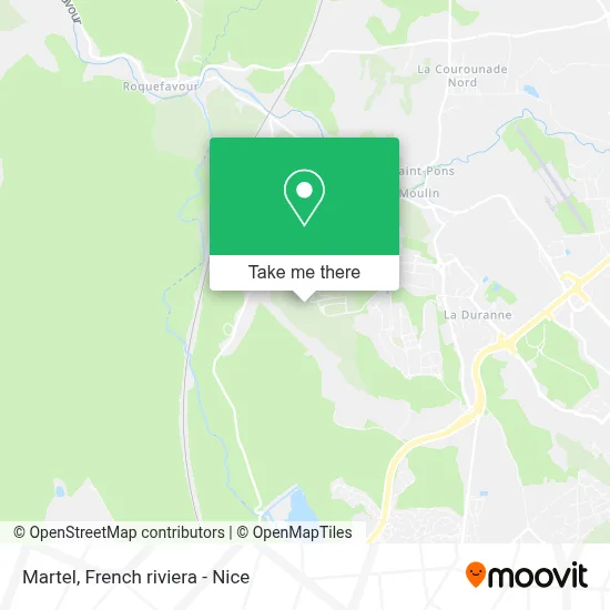Martel map