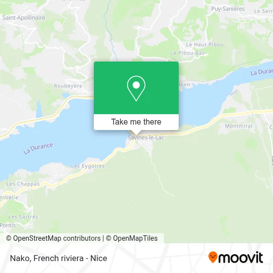 Nako map