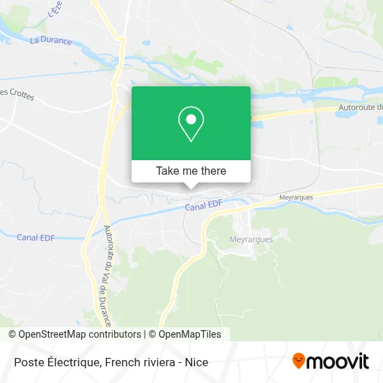 Poste Électrique map