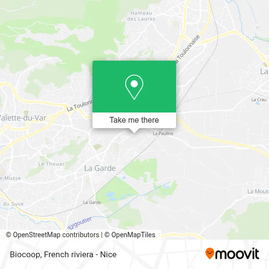 Biocoop map