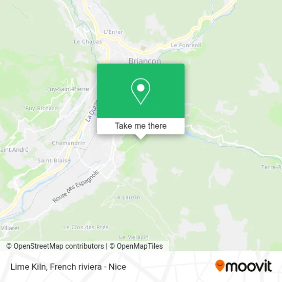 Four À Chaux map