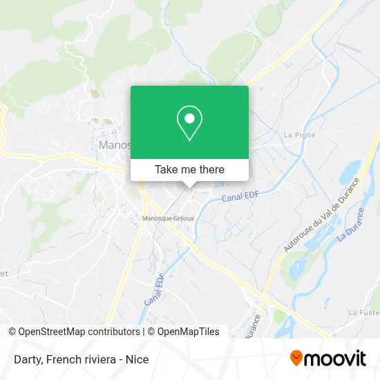Darty map