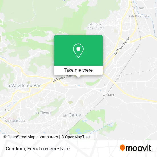 Citadium map