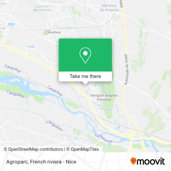 Agroparc map