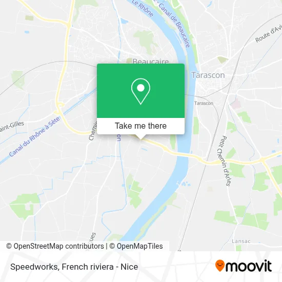 Speedworks map