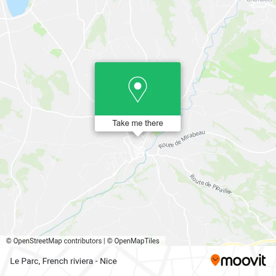 Le Parc map