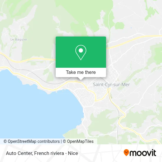 Centre Auto map