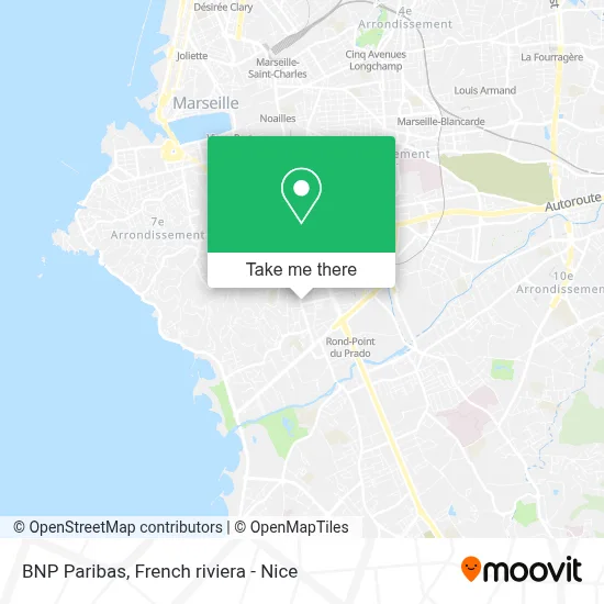Bnp Paribas map