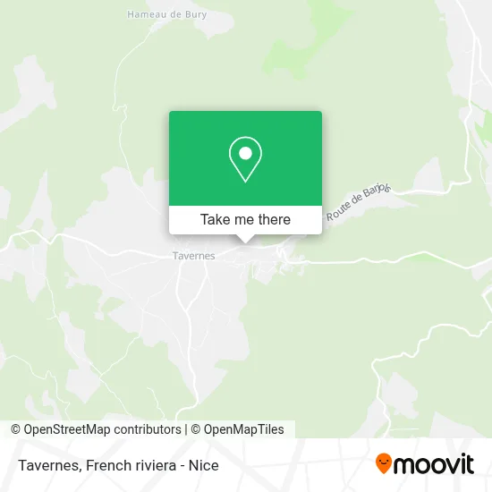 Tavernes map