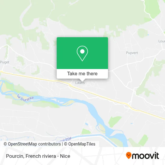 Pourcin map