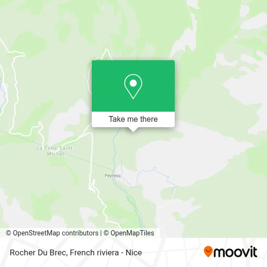 Rocher Du Brec map