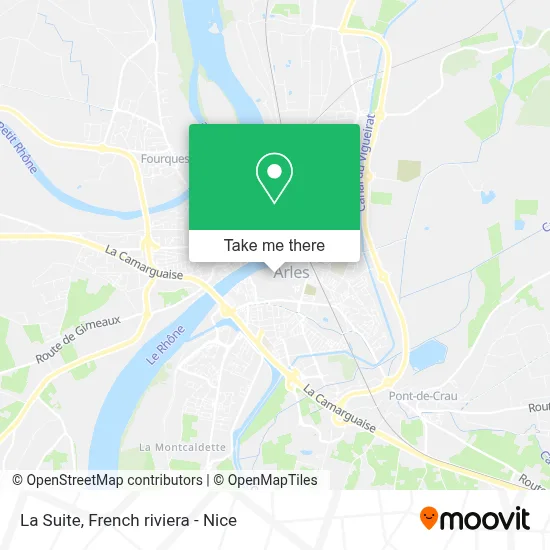 La Suite map