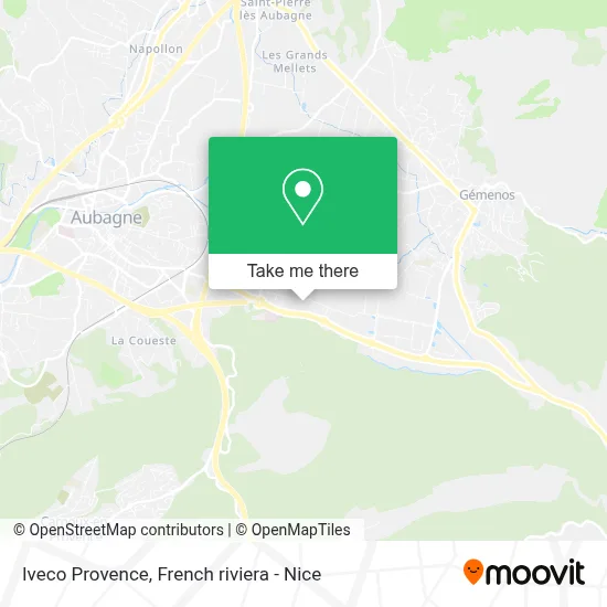 Iveco Provence map