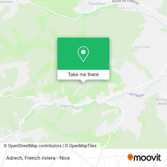 Adrech map