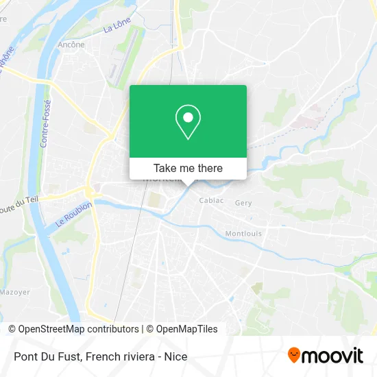 Pont Du Fust map